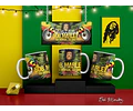 Kit Diseños Plantillas P/ Tazas Bob Marley Sublimación 