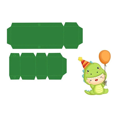 Kit Imprimible Dinosaurio Bebé Letras 3d Editable +  