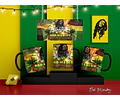 Kit Diseños Plantillas P/ Tazas Bob Marley Sublimación 