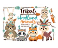 Animalitos Nordicos Tribales Cliparts Png Papeles + Regalo