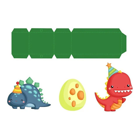 Kit Imprimible Dinosaurio Bebé Letras 3d Editable +  