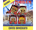 Kit Diseños Plantillas Tazas Iron Maiden Funko Sublimación