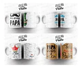 Diseños Tazas Día Del Padre Plantillas Foto Sublimar #11