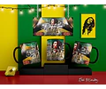 Kit Diseños Plantillas P/ Tazas Bob Marley Sublimación 