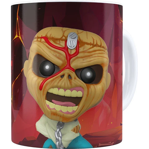 Kit Diseños Plantillas Tazas Iron Maiden Funko Sublimación