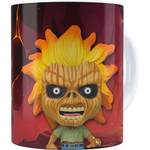 Kit Diseños Plantillas Tazas Iron Maiden Funko Sublimación