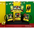 Kit Diseños Plantillas P/ Tazas Bob Marley Sublimación 