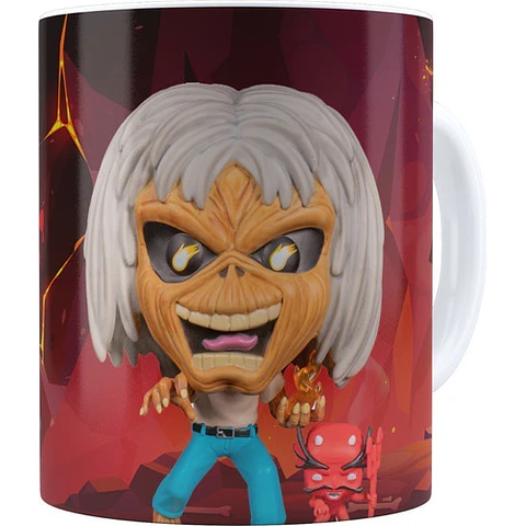 Kit Diseños Plantillas Tazas Iron Maiden Funko Sublimación
