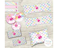 Kit Imprimible Peppa Pig Cumpleaños Fiesta Candybar Editable