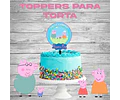Kit Cumpleaños Peppa Pig Hada Imprimible Editable 