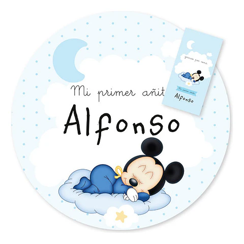 Kit Imprimible Mickey Bebe Baby Babies Tukit
