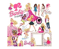 Kit Barbie Clipart Imágenes Png Diseño