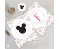 Kit Imprimible Mickey Minnie Flores Editable Tukit