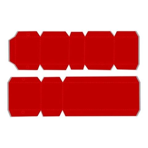 Kit Imprimible Letras 3d Editables Plim Plim Abecedario Rojo