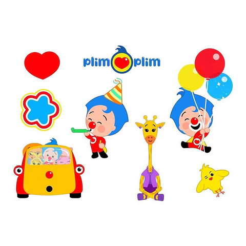 Kit Imprimible Letras 3d Editables Plim Plim Abecedario Rojo