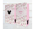 Kit Imprimible Mickey Minnie Flores Editable Tukit