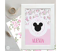 Kit Imprimible Mickey Minnie Flores Editable Tukit