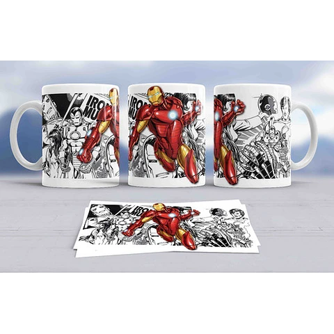 Diseños Plantillas Tazas Marvel Super Héroes Sublimación 