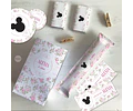 Kit Imprimible Mickey Minnie Flores Editable Tukit