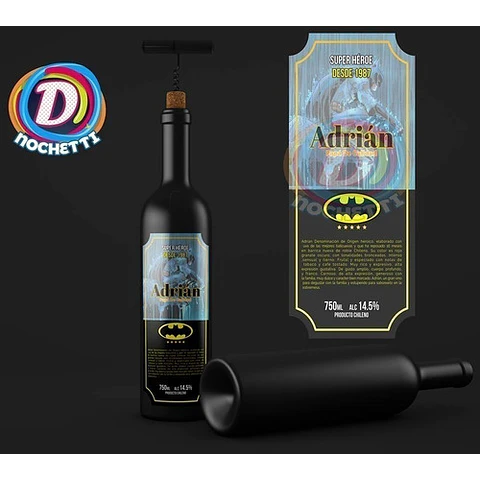 Ki Etiquetas Imprimibles / Editables Vino, Cerveza Whiskey