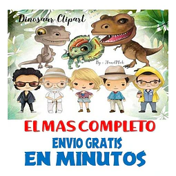 Pack Imagenes Jurassic Park Dinos Dinosaurios + Regalo A1