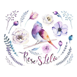 Cliparts Png Pajaritos Lilas Flores Acuarela Watercolor Pa46