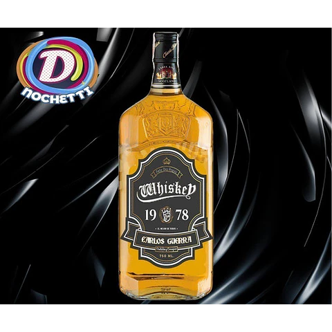 Ki Etiquetas Imprimibles / Editables Vino, Cerveza Whiskey