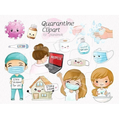 Cliparts Imagenes Png Cuarentena