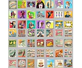 Colección De Vectores Vintage Retro Para Illustrator Eps, Ai
