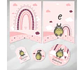 Kit Imprimible Mi Vecino Totoro Rosa