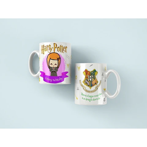 Kit Diseños Plantillas Tazas Harry Potter Sublimación Mod 2