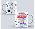 Kit Diseños Plantillas Tazas Mascotas Sublimación M2 