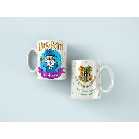 Kit Diseños Plantillas Tazas Harry Potter Sublimación Mod 2
