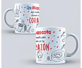 Kit Diseños Plantillas Tazas Mascotas Sublimación M2 