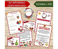 Kit Imprimible Navidad Carta A Papá Noel