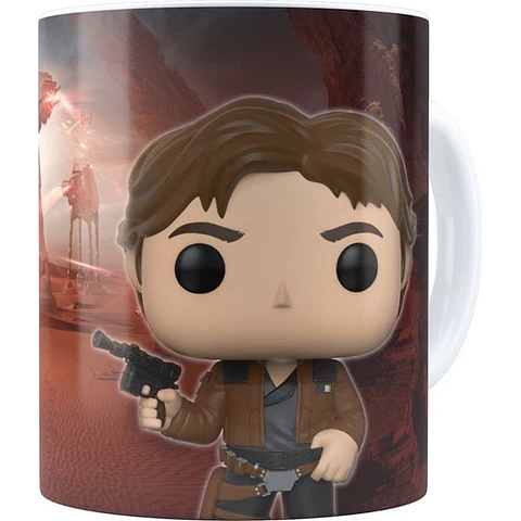 Kit Diseños Plantillas Tazas Star Wars Funko Sublimación 