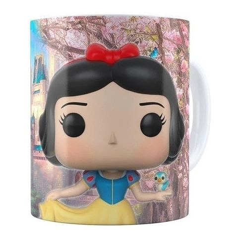 Kit Diseños Plantillas Tazas Princesas Disney Sublimación 