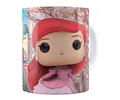 Kit Diseños Plantillas Tazas Princesas Disney Sublimación 