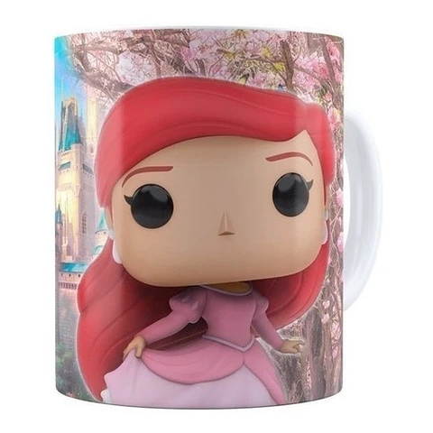 Kit Diseños Plantillas Tazas Princesas Disney Sublimación 