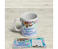 Diseños Plantillas Tazas Graduación Sublimación Editable M2