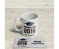 Diseños Plantillas Tazas Graduación Sublimación Editable M2