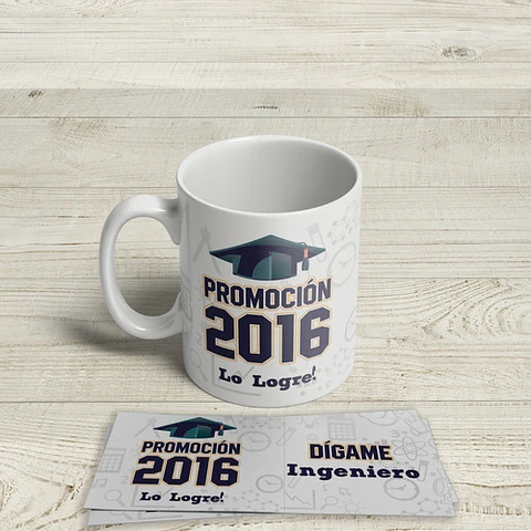 Diseños Plantillas Tazas Graduación Sublimación Editable M2