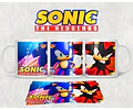 Kit Diseños Plantillas Tazas Sonic Sublimación M1