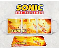 Kit Diseños Plantillas Tazas Sonic Sublimación M1