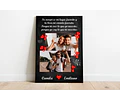 Kit Imprimible X5 Láminas San Valentín Enamorados Con Fotos