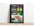 Kit Imprimible X5 Láminas San Valentín Enamorados Con Fotos