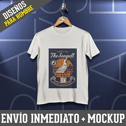 Diseños Plantillas Remeras Hombre Sublimación M16 + Mockups
