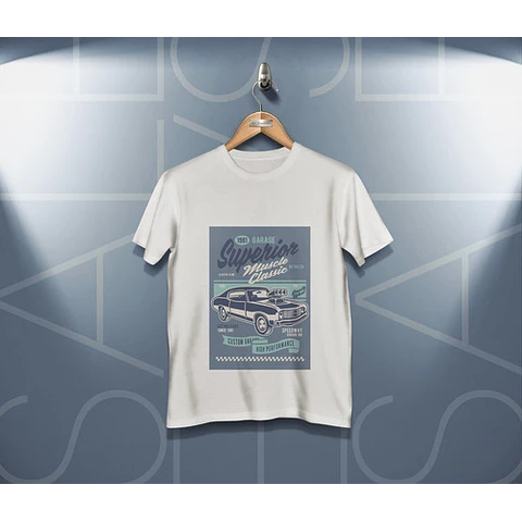 Diseños Plantillas Remeras Hombre Sublimación M16 + Mockups