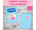 Libro Para Colorear Editable Imprimible De Peppa Pig Hada