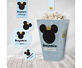 Kit Imprimible Mickey Rey Celeste Pastel Tukit